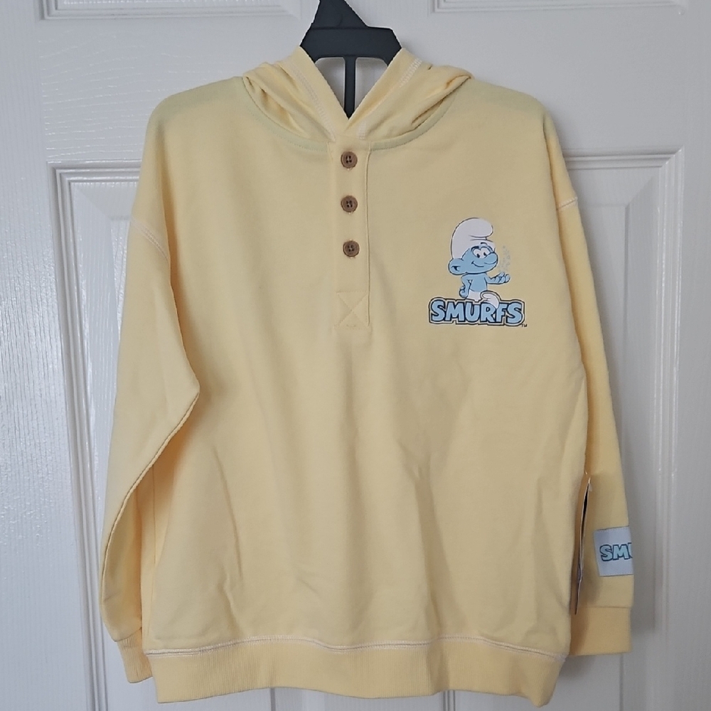 Nwt Toddler Boy Smurfs Hoodie